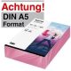 tecno Kopierpapier colors rosa DIN A5 80 g/qm 500 Blatt