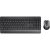 Trust Trezo Wireless Comfort Tastatur-Maus-Set kabellos schwarz