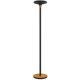unilux BALY BAMBOO Stehlampe schwarz/bambus 44,6 W
