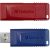 Verbatim USB-Sticks Slider rot, blau 32 GB
