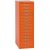 BISLEY MultiDrawer™ L3915 Schubladenschrank orange 15 Schubladen 27,8 x 38,0 x 85,7 cm
