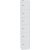 BISLEY Schließfachschrank verkehrsweiß CLK126696, 6 Schließfächer 30,5 x 30,5 x 180,2 cm