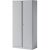 BISLEY Stahlschrank Essentials YECB09194S645 lichtgrau 91,4 x 47,0 x 197,0 cm, aufgebaut