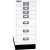 BISLEY MultiDrawer™ L298S Schubladenschrank verkehrsweiß 8 Schubladen 27,8 x 38,0 x 67,0 cm