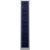 BISLEY Schließfachschrank MonoBloc ML03S4 lichtgrau, oxfordblau ML03S4505, 4 Schließfächer 32,2 x 50,0 x 170,0 cm