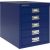 BISLEY MultiDrawer™ L125 Schubladenschrank oxfordblau 5 Schubladen 27,9 x 38,0 x 32,5 cm