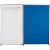 magnetoplan Trennwand 1103803 blau 125,0 x 180,0 cm