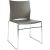 4 Topstar Besucherstühle W-Chair CH490-3 grau Kunststoff
