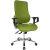Topstar Bürostuhl Sitness 55, SD69X L55 Stoff grün, Gestell chrom