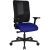 Topstar Bürostuhl Sitness Open X (N) Deluxe, OX300TW2 T380 Stoff blau, Gestell schwarz