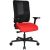 Topstar Bürostuhl Sitness Open X (N) Deluxe mit Schiebesitz, OX30WTW2 T310 Stoff rot, Gestell schwarz