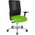 Topstar Bürostuhl Sitness Open X (N) Deluxe Alu mit Schiebesitz, OX39WTW2 T350 Stoff grün, Gestell alu