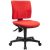 Topstar Bürostuhl Pro 30, PU300G21 Stoff rot, Gestell schwarz