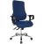 Topstar Bürostuhl Sitness 55, SD69X L58 Stoff blau, Gestell chrom