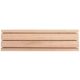 Rayher Bastelholz natur Holz Setzleiste mit 3 Rillen