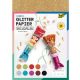 folia Tonpapier Glitterpapier farbsortiert 170 g/qm 1 Pack