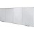 MAUL Whiteboard MAULpro Endlos-Whiteboard Anfangs & Endmodul 90,0 x 120,0 cm weiß kunststoffbeschichteter Stahl