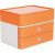 HAN Schubladenbox Smart Box plus ALLISON  apricot orange 1100-81, DIN A5 mit 3 Schubladen