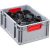 Allit ProfiPlus Aufbewahrungsbox grau, rot 30,0 x 40,0 x 17,0 cm