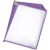 20 tarifold Sichttafeln mit 5 Aufsteckreitern Candy Line DIN A4 violett, Öffnung oben