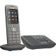 Gigaset CL660A mit Box 200 Schnurloses Telefon mit Anrufbeantworter schwarz