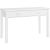 WOHNLING Schreibtisch weiß rechteckig, 4-Fuß-Gestell weiß 120,0 x 50,0 cm