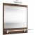 POSSEIK Spiegel mit Beleuchtung SALONA walnuss 70,0 x 22,0 x 68,0 cm