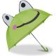 relaxdays Kinder-Regenschirm Frosch grün
