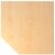 HAMMERBACHER Verbindungsplatte höhenverstellbar Gradeo ahorn, weiß Trapezform 120,0 x 80,0 x 65,5 – 82,5 cm