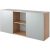 HAMMERBACHER Sideboard 1780, V1780/N/S nussbaum, silber 160,0 x 42,0 x 74,8 cm