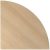 HAMMERBACHER Verbindungsplatte Savona eiche, dreieckig abgerundet 80,0 x 80,0 x 2,5 cm