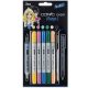 COPIC® Ciao Manga 1 Layoutmarker-Set farbsortiert 1,0 + 6,0 mm, 6 St.