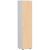 geramöbel Aktenschrank Flex, S-345100-BL lichtgrau, buche 4 Fachböden 40,0 x 42,0 x 180,8 cm