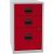 BISLEY Home Standcontainer lichtgrau, kardinalrot 3 Auszüge 41,3 x 40,0 x 67,2 cm
