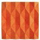 silentec Akustikpaneel Wand polySONIC® fr 3D Prisma 424229, rot 60,0 x 60,0 cm