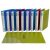 10 RAPESCO® Ringbücher 2-Ringe grün, blau, pink, violett, hellblau 2,6 cm DIN A4