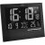 TFA® digitale Funkwanduhr 60.4508 schwarz Kunststoff 23,0 x 18,5 cm