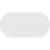 HAMMERBACHER Konferenztisch weiß oval, Rundrohr chrom, 320,0 x 160,0 x 72,0 – 74,0 cm