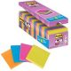 21 + 3 GRATIS: Post-it® Super Sticky Notes Haftnotizen Standard farbsortiert 21 Blöcke + GRATIS 3 Blöcke
