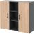 röhr Sideboard direct.office, 859H391000 hickory 120,0 x 34,4 x 107,2 cm
