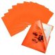 100 bene Sichthüllen DIN A4 orange glatt 0,15 mm